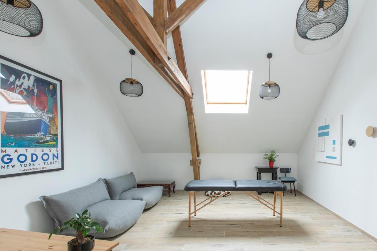 Aux Petits Lapins De Sorval, Sauna Prive, Fitness Selvigny Exterior foto